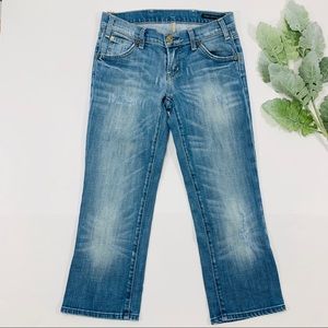 Citizens of Humanity | Distressed Denim Capri